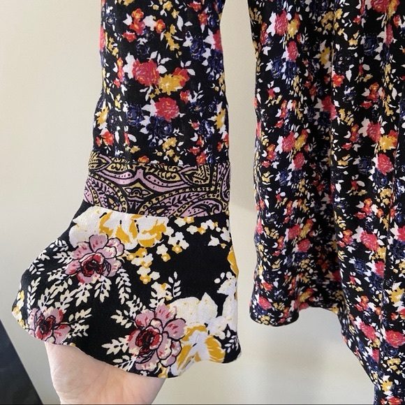 Free People boho dress sz L - Picture 3 of 4